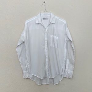 Abercrombie & Fitch White Button Down